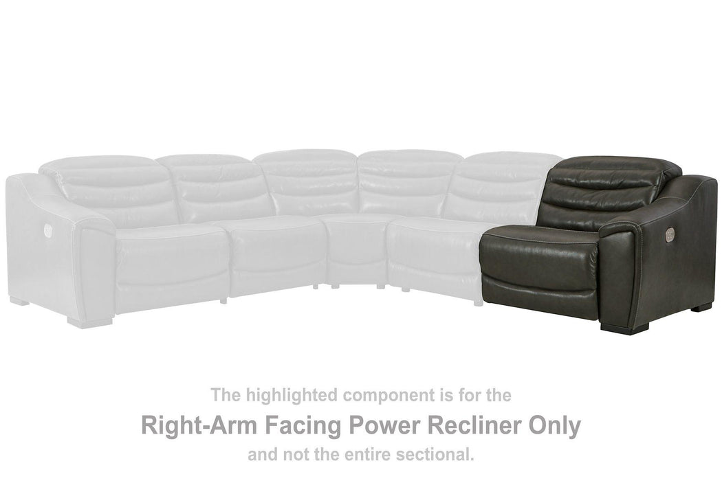 Center Line Power Reclining Sectional - Premium Sectional from Ashley Furniture - Just $2075.76! Shop now at Furniture Wholesale Plus  We are the best furniture store in Nashville, Hendersonville, Goodlettsville, Madison, Antioch, Mount Juliet, Lebanon, Gallatin, Springfield, Murfreesboro, Franklin, Brentwood