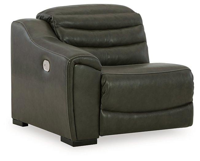 Center Line Power Reclining Sectional - Premium Sectional from Ashley Furniture - Just $2075.76! Shop now at Furniture Wholesale Plus  We are the best furniture store in Nashville, Hendersonville, Goodlettsville, Madison, Antioch, Mount Juliet, Lebanon, Gallatin, Springfield, Murfreesboro, Franklin, Brentwood