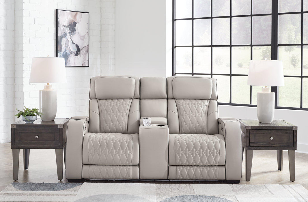 Boyington Power Reclining Loveseat with Console - Premium Loveseat from Ashley Furniture - Just $2061.17! Shop now at Furniture Wholesale Plus  We are the best furniture store in Nashville, Hendersonville, Goodlettsville, Madison, Antioch, Mount Juliet, Lebanon, Gallatin, Springfield, Murfreesboro, Franklin, Brentwood