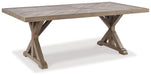 Beachcroft Dining Table with Umbrella Option - Premium Outdoor Dining Table from Ashley Furniture - Just $1357.50! Shop now at Furniture Wholesale Plus  We are the best furniture store in Nashville, Hendersonville, Goodlettsville, Madison, Antioch, Mount Juliet, Lebanon, Gallatin, Springfield, Murfreesboro, Franklin, Brentwood