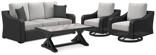 Beachcroft Outdoor Set - Premium Outdoor Table Set from Ashley Furniture - Just $3252.69! Shop now at Furniture Wholesale Plus  We are the best furniture store in Nashville, Hendersonville, Goodlettsville, Madison, Antioch, Mount Juliet, Lebanon, Gallatin, Springfield, Murfreesboro, Franklin, Brentwood