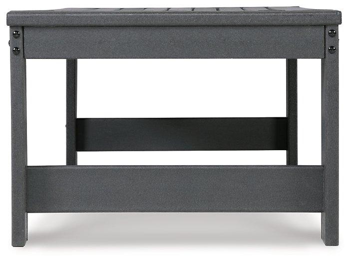 Amora Outdoor Coffee Table - Premium Outdoor Cocktail Table from Ashley Furniture - Just $189.12! Shop now at Furniture Wholesale Plus  We are the best furniture store in Nashville, Hendersonville, Goodlettsville, Madison, Antioch, Mount Juliet, Lebanon, Gallatin, Springfield, Murfreesboro, Franklin, Brentwood