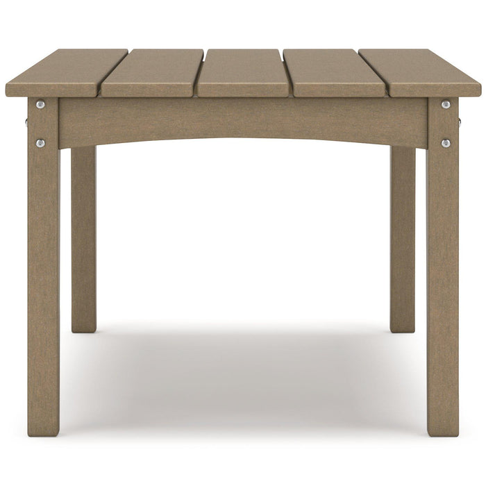 Hyland wave Outdoor Coffee Table - Premium Outdoor Cocktail Table from Ashley Furniture - Just $243.84! Shop now at Furniture Wholesale Plus  We are the best furniture store in Nashville, Hendersonville, Goodlettsville, Madison, Antioch, Mount Juliet, Lebanon, Gallatin, Springfield, Murfreesboro, Franklin, Brentwood