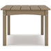 Hyland wave Outdoor Coffee Table - Premium Outdoor Cocktail Table from Ashley Furniture - Just $243.84! Shop now at Furniture Wholesale Plus  We are the best furniture store in Nashville, Hendersonville, Goodlettsville, Madison, Antioch, Mount Juliet, Lebanon, Gallatin, Springfield, Murfreesboro, Franklin, Brentwood