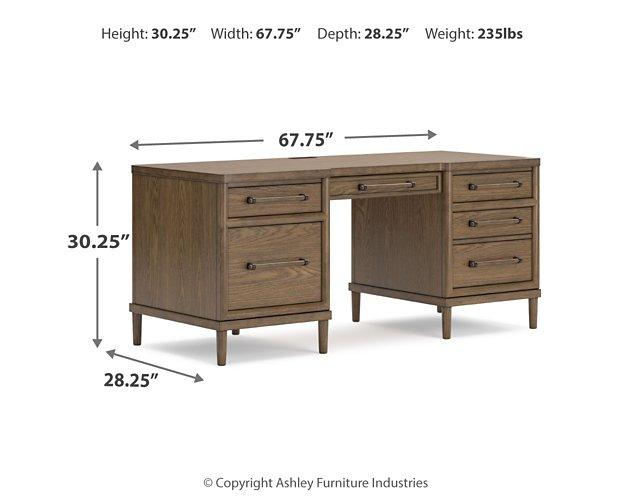 Roanhowe Home Office Set - Premium Home Office Set from Ashley Furniture - Just $1220.75! Shop now at Furniture Wholesale Plus  We are the best furniture store in Nashville, Hendersonville, Goodlettsville, Madison, Antioch, Mount Juliet, Lebanon, Gallatin, Springfield, Murfreesboro, Franklin, Brentwood