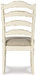 Realyn Dining Chair - Premium Dining Chair from Ashley Furniture - Just $134.75! Shop now at Furniture Wholesale Plus  We are the best furniture store in Nashville, Hendersonville, Goodlettsville, Madison, Antioch, Mount Juliet, Lebanon, Gallatin, Springfield, Murfreesboro, Franklin, Brentwood