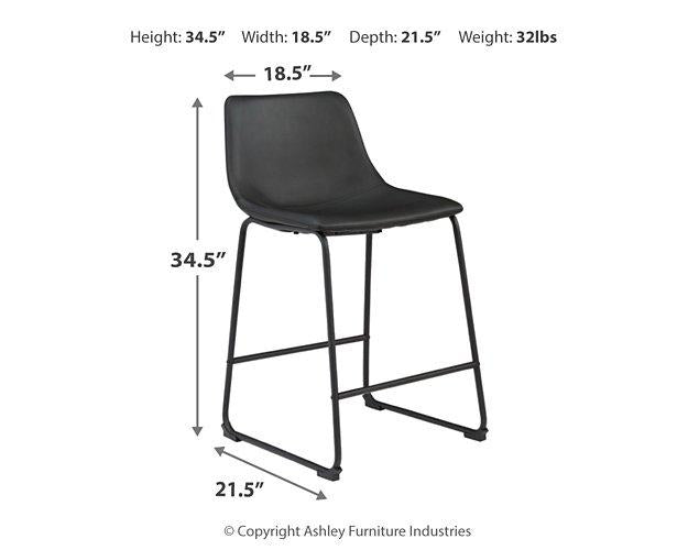 Centiar Counter Height Bar Stool - Premium Barstool from Ashley Furniture - Just $92.51! Shop now at Furniture Wholesale Plus  We are the best furniture store in Nashville, Hendersonville, Goodlettsville, Madison, Antioch, Mount Juliet, Lebanon, Gallatin, Springfield, Murfreesboro, Franklin, Brentwood