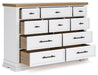 Ashbryn Dresser - Premium Dresser from Ashley Furniture - Just $746.13! Shop now at Furniture Wholesale Plus  We are the best furniture store in Nashville, Hendersonville, Goodlettsville, Madison, Antioch, Mount Juliet, Lebanon, Gallatin, Springfield, Murfreesboro, Franklin, Brentwood