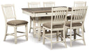 Bolanburg Counter Height Dining Set - Premium Barstool Set from Ashley Furniture - Just $931.15! Shop now at Furniture Wholesale Plus  We are the best furniture store in Nashville, Hendersonville, Goodlettsville, Madison, Antioch, Mount Juliet, Lebanon, Gallatin, Springfield, Murfreesboro, Franklin, Brentwood