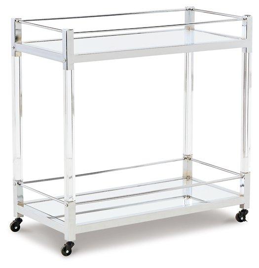 Chaseton Bar Cart - Premium Bar Cart from Ashley Furniture - Just $298.57! Shop now at Furniture Wholesale Plus  We are the best furniture store in Nashville, Hendersonville, Goodlettsville, Madison, Antioch, Mount Juliet, Lebanon, Gallatin, Springfield, Murfreesboro, Franklin, Brentwood