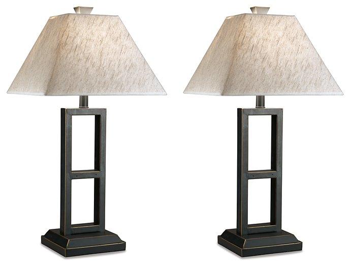 Deidra Table Lamp (Set of 2) - Premium Table Lamp Pair from Ashley Furniture - Just $116.73! Shop now at Furniture Wholesale Plus  We are the best furniture store in Nashville, Hendersonville, Goodlettsville, Madison, Antioch, Mount Juliet, Lebanon, Gallatin, Springfield, Murfreesboro, Franklin, Brentwood