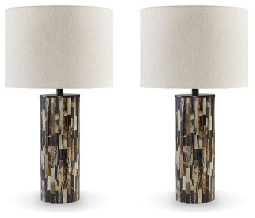 Ellford Lamp Set - Premium Table Lamp Set from Ashley Furniture - Just $233.47! Shop now at Furniture Wholesale Plus  We are the best furniture store in Nashville, Hendersonville, Goodlettsville, Madison, Antioch, Mount Juliet, Lebanon, Gallatin, Springfield, Murfreesboro, Franklin, Brentwood