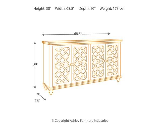 Mirimyn Accent Cabinet - Premium Accent Cabinet from Ashley Furniture - Just $203.24! Shop now at Furniture Wholesale Plus  We are the best furniture store in Nashville, Hendersonville, Goodlettsville, Madison, Antioch, Mount Juliet, Lebanon, Gallatin, Springfield, Murfreesboro, Franklin, Brentwood