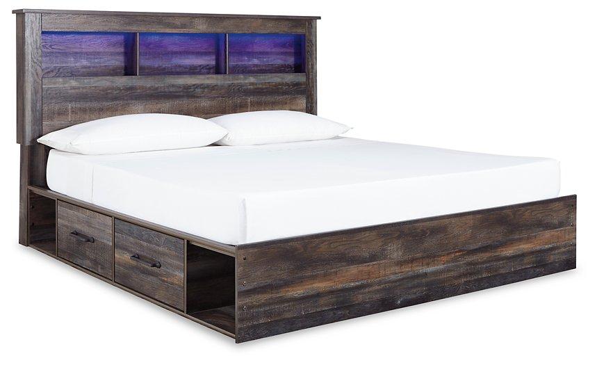 Drystan Bed with 4 Storage Drawers - Premium Bed from Ashley Furniture - Just $782.35! Shop now at Furniture Wholesale Plus  We are the best furniture store in Nashville, Hendersonville, Goodlettsville, Madison, Antioch, Mount Juliet, Lebanon, Gallatin, Springfield, Murfreesboro, Franklin, Brentwood