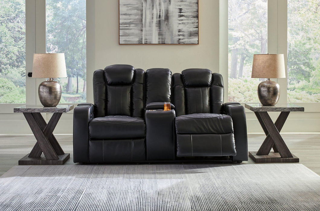 Caveman Den Power Reclining Loveseat with Console - Premium Loveseat from Ashley Furniture - Just $1097.26! Shop now at Furniture Wholesale Plus  We are the best furniture store in Nashville, Hendersonville, Goodlettsville, Madison, Antioch, Mount Juliet, Lebanon, Gallatin, Springfield, Murfreesboro, Franklin, Brentwood