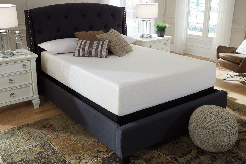 Chime 12 Inch Memory Foam Mattress in a Box - Premium Mattress from Ashley Furniture - Just $314.93! Shop now at Furniture Wholesale Plus  We are the best furniture store in Nashville, Hendersonville, Goodlettsville, Madison, Antioch, Mount Juliet, Lebanon, Gallatin, Springfield, Murfreesboro, Franklin, Brentwood