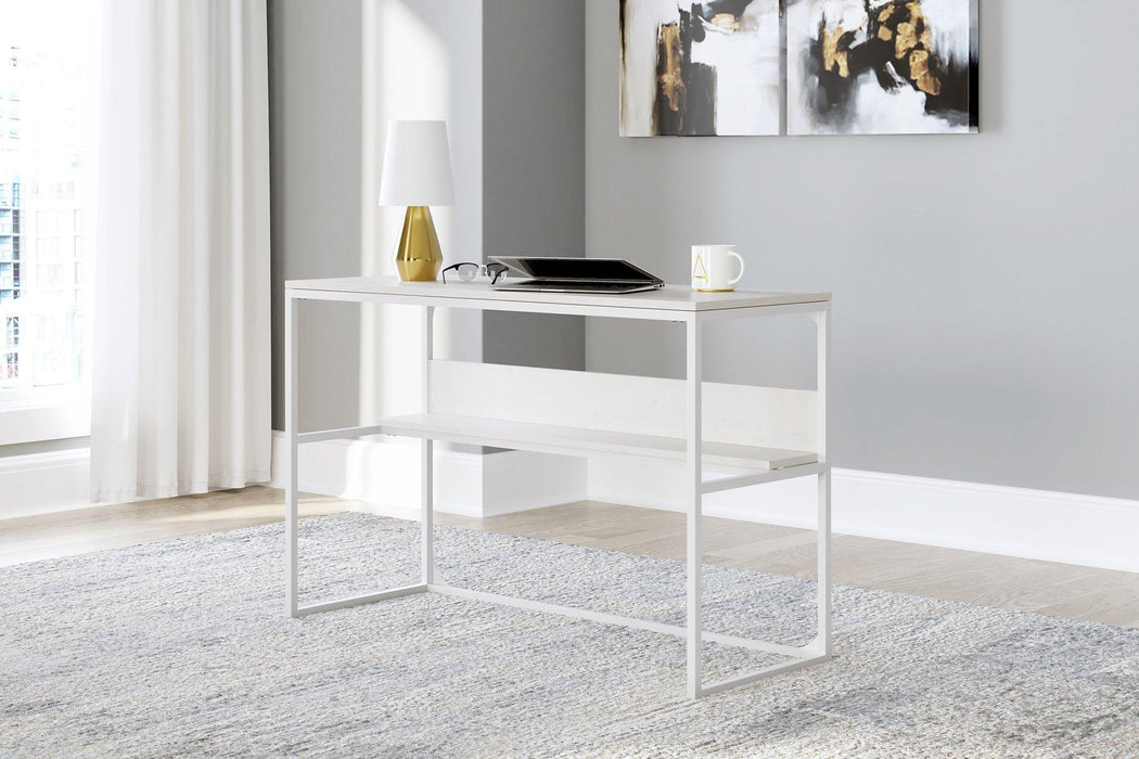 Deznee Home Office Desk - Premium Desk from Ashley Furniture - Just $121.28! Shop now at Furniture Wholesale Plus  We are the best furniture store in Nashville, Hendersonville, Goodlettsville, Madison, Antioch, Mount Juliet, Lebanon, Gallatin, Springfield, Murfreesboro, Franklin, Brentwood