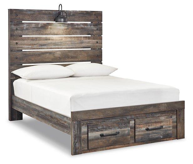 Drystan Bed with 2 Storage Drawers - Premium Bed from Ashley Furniture - Just $466.59! Shop now at Furniture Wholesale Plus  We are the best furniture store in Nashville, Hendersonville, Goodlettsville, Madison, Antioch, Mount Juliet, Lebanon, Gallatin, Springfield, Murfreesboro, Franklin, Brentwood