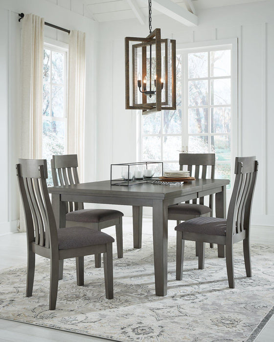 Hallanden Dining Room Set - Premium Dining Room Set from Ashley Furniture - Just $209.15! Shop now at Furniture Wholesale Plus  We are the best furniture store in Nashville, Hendersonville, Goodlettsville, Madison, Antioch, Mount Juliet, Lebanon, Gallatin, Springfield, Murfreesboro, Franklin, Brentwood