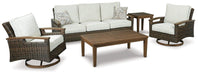 Paradise Trail Sofa with Cushion - Premium Outdoor Seating from Ashley Furniture - Just $1318.41! Shop now at Furniture Wholesale Plus  We are the best furniture store in Nashville, Hendersonville, Goodlettsville, Madison, Antioch, Mount Juliet, Lebanon, Gallatin, Springfield, Murfreesboro, Franklin, Brentwood