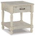 Shawnalore End Table - Premium End Table from Ashley Furniture - Just $206.77! Shop now at Furniture Wholesale Plus  We are the best furniture store in Nashville, Hendersonville, Goodlettsville, Madison, Antioch, Mount Juliet, Lebanon, Gallatin, Springfield, Murfreesboro, Franklin, Brentwood