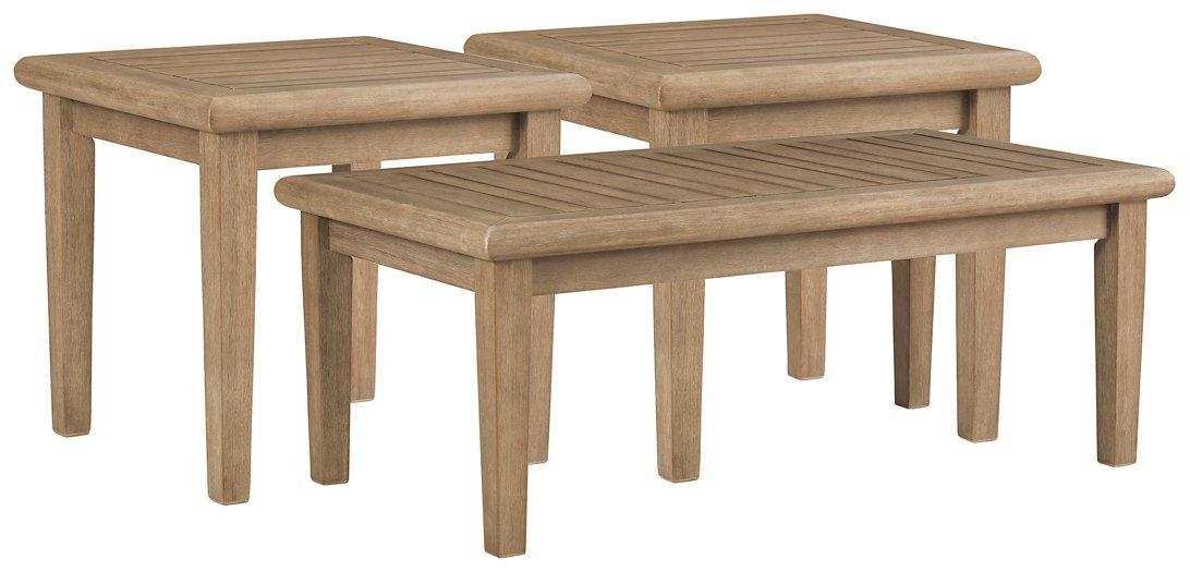 Gerianne Outdoor Occasional Table Set - Premium Outdoor Table Set from Ashley Furniture - Just $703.28! Shop now at Furniture Wholesale Plus  We are the best furniture store in Nashville, Hendersonville, Goodlettsville, Madison, Antioch, Mount Juliet, Lebanon, Gallatin, Springfield, Murfreesboro, Franklin, Brentwood