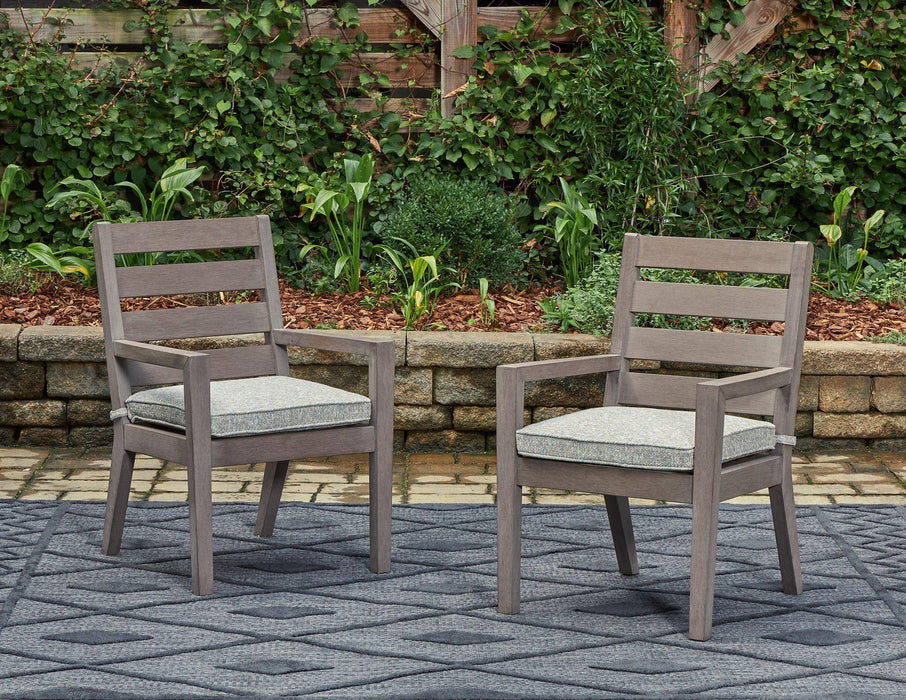 Hillside Barn Outdoor Dining Arm Chair (Set of 2) - Premium Outdoor Dining Chair from Ashley Furniture - Just $890.93! Shop now at Furniture Wholesale Plus  We are the best furniture store in Nashville, Hendersonville, Goodlettsville, Madison, Antioch, Mount Juliet, Lebanon, Gallatin, Springfield, Murfreesboro, Franklin, Brentwood