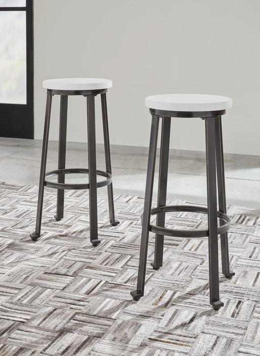 Challiman Bar Height Stool - Premium Stool from Ashley Furniture - Just $50.29! Shop now at Furniture Wholesale Plus  We are the best furniture store in Nashville, Hendersonville, Goodlettsville, Madison, Antioch, Mount Juliet, Lebanon, Gallatin, Springfield, Murfreesboro, Franklin, Brentwood