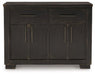 Galliden Dining Buffet and Hutch - Premium Buffet from Ashley Furniture - Just $1242.86! Shop now at Furniture Wholesale Plus  We are the best furniture store in Nashville, Hendersonville, Goodlettsville, Madison, Antioch, Mount Juliet, Lebanon, Gallatin, Springfield, Murfreesboro, Franklin, Brentwood