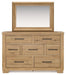 Galliden Dresser and Mirror - Premium Dresser & Mirror from Ashley Furniture - Just $1120.19! Shop now at Furniture Wholesale Plus  We are the best furniture store in Nashville, Hendersonville, Goodlettsville, Madison, Antioch, Mount Juliet, Lebanon, Gallatin, Springfield, Murfreesboro, Franklin, Brentwood