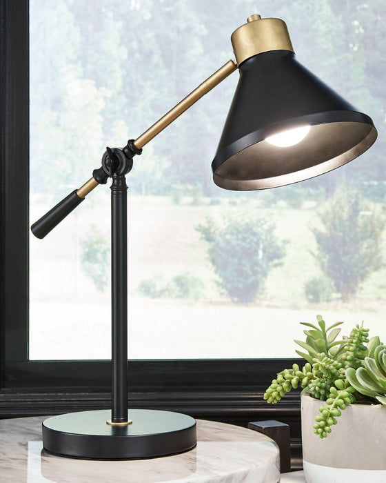 Garville Desk Lamp - Premium Table Lamp from Ashley Furniture - Just $62.01! Shop now at Furniture Wholesale Plus  We are the best furniture store in Nashville, Hendersonville, Goodlettsville, Madison, Antioch, Mount Juliet, Lebanon, Gallatin, Springfield, Murfreesboro, Franklin, Brentwood