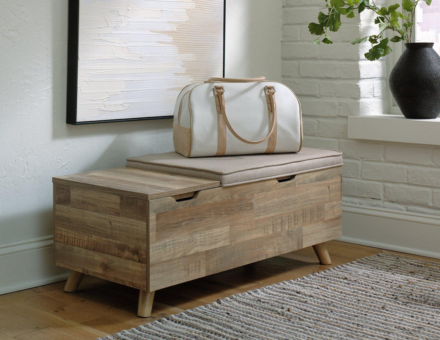 Gerdanet Storage Bench - Premium Bench from Ashley Furniture - Just $203.24! Shop now at Furniture Wholesale Plus  We are the best furniture store in Nashville, Hendersonville, Goodlettsville, Madison, Antioch, Mount Juliet, Lebanon, Gallatin, Springfield, Murfreesboro, Franklin, Brentwood