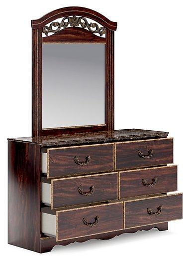 Glosmount Dresser and Mirror - Premium Dresser & Mirror from Ashley Furniture - Just $488.71! Shop now at Furniture Wholesale Plus  We are the best furniture store in Nashville, Hendersonville, Goodlettsville, Madison, Antioch, Mount Juliet, Lebanon, Gallatin, Springfield, Murfreesboro, Franklin, Brentwood