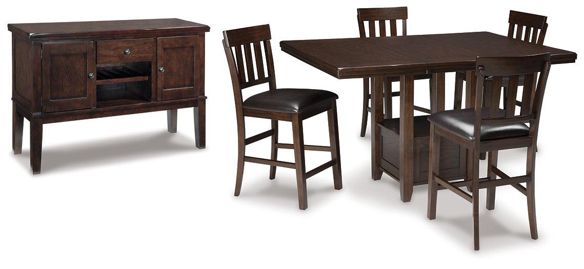 Haddigan Counter Height Dining Set - Premium Dining Room Set from Ashley Furniture - Just $790.37! Shop now at Furniture Wholesale Plus  We are the best furniture store in Nashville, Hendersonville, Goodlettsville, Madison, Antioch, Mount Juliet, Lebanon, Gallatin, Springfield, Murfreesboro, Franklin, Brentwood