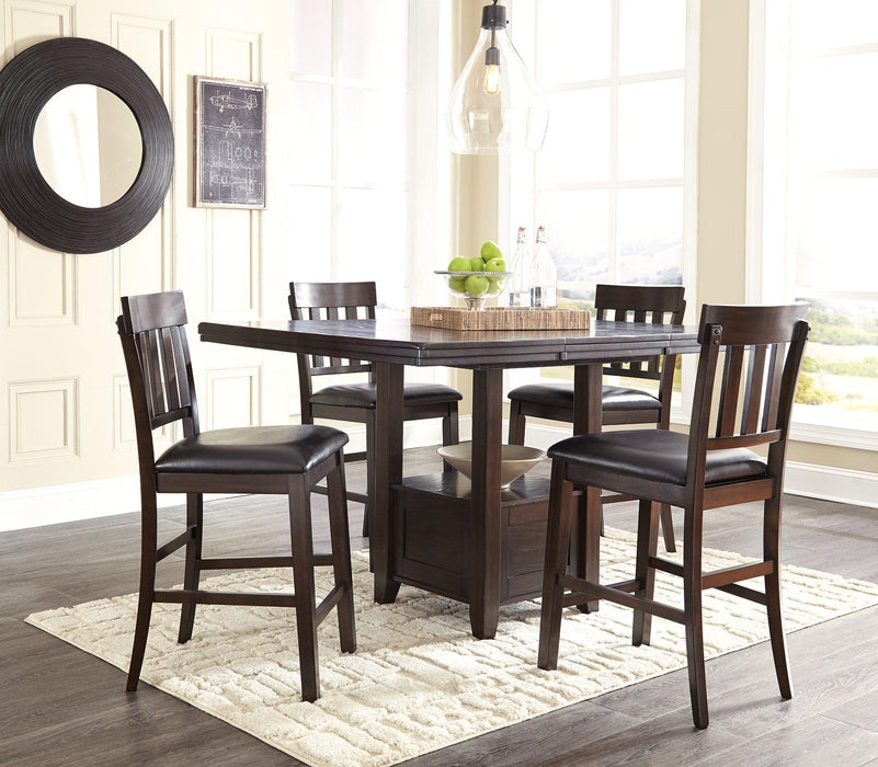 Haddigan Counter Height Dining Set - Premium Dining Room Set from Ashley Furniture - Just $790.37! Shop now at Furniture Wholesale Plus  We are the best furniture store in Nashville, Hendersonville, Goodlettsville, Madison, Antioch, Mount Juliet, Lebanon, Gallatin, Springfield, Murfreesboro, Franklin, Brentwood