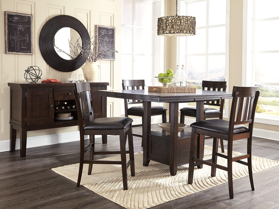 Haddigan Counter Height Dining Set - Premium Dining Room Set from Ashley Furniture - Just $790.37! Shop now at Furniture Wholesale Plus  We are the best furniture store in Nashville, Hendersonville, Goodlettsville, Madison, Antioch, Mount Juliet, Lebanon, Gallatin, Springfield, Murfreesboro, Franklin, Brentwood