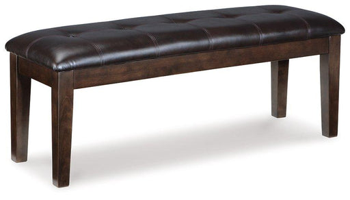 Haddigan Dining Bench - Premium Bench from Ashley Furniture - Just $124.69! Shop now at Furniture Wholesale Plus  We are the best furniture store in Nashville, Hendersonville, Goodlettsville, Madison, Antioch, Mount Juliet, Lebanon, Gallatin, Springfield, Murfreesboro, Franklin, Brentwood