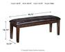 Haddigan Dining Bench - Premium Bench from Ashley Furniture - Just $124.69! Shop now at Furniture Wholesale Plus  We are the best furniture store in Nashville, Hendersonville, Goodlettsville, Madison, Antioch, Mount Juliet, Lebanon, Gallatin, Springfield, Murfreesboro, Franklin, Brentwood