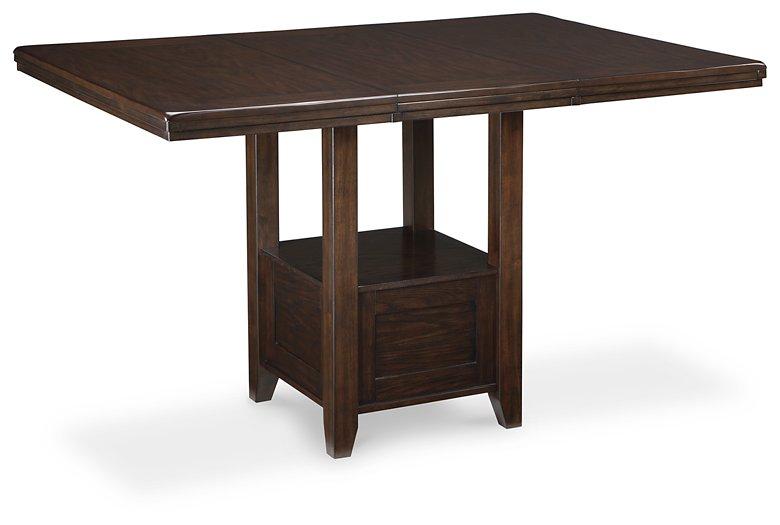 Haddigan Counter Height Dining Extension Table - Premium Counter Height Table from Ashley Furniture - Just $372.06! Shop now at Furniture Wholesale Plus  We are the best furniture store in Nashville, Hendersonville, Goodlettsville, Madison, Antioch, Mount Juliet, Lebanon, Gallatin, Springfield, Murfreesboro, Franklin, Brentwood