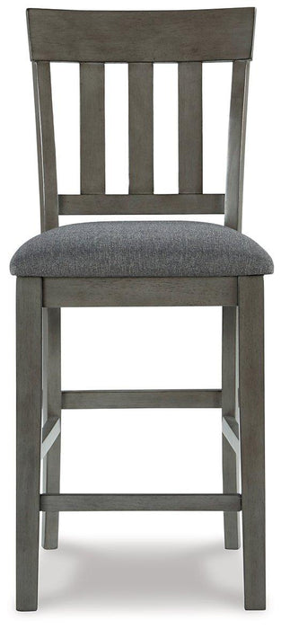 Hallanden Counter Height Bar Stool - Premium Barstool from Ashley Furniture - Just $104.58! Shop now at Furniture Wholesale Plus  We are the best furniture store in Nashville, Hendersonville, Goodlettsville, Madison, Antioch, Mount Juliet, Lebanon, Gallatin, Springfield, Murfreesboro, Franklin, Brentwood