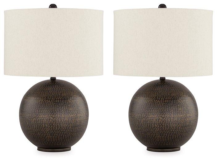 Hambell Lamp Set - Premium Table Lamp Set from Ashley Furniture - Just $251.12! Shop now at Furniture Wholesale Plus  We are the best furniture store in Nashville, Hendersonville, Goodlettsville, Madison, Antioch, Mount Juliet, Lebanon, Gallatin, Springfield, Murfreesboro, Franklin, Brentwood