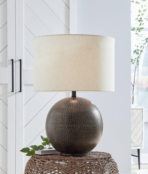 Hambell Table Lamp - Premium Table Lamp from Ashley Furniture - Just $125.56! Shop now at Furniture Wholesale Plus  We are the best furniture store in Nashville, Hendersonville, Goodlettsville, Madison, Antioch, Mount Juliet, Lebanon, Gallatin, Springfield, Murfreesboro, Franklin, Brentwood