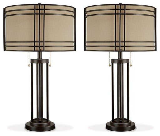 Hanswell Lamp Set - Premium Table Lamp Set from Ashley Furniture - Just $286.43! Shop now at Furniture Wholesale Plus  We are the best furniture store in Nashville, Hendersonville, Goodlettsville, Madison, Antioch, Mount Juliet, Lebanon, Gallatin, Springfield, Murfreesboro, Franklin, Brentwood