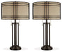 Hanswell Lamp Set - Premium Table Lamp Set from Ashley Furniture - Just $286.43! Shop now at Furniture Wholesale Plus  We are the best furniture store in Nashville, Hendersonville, Goodlettsville, Madison, Antioch, Mount Juliet, Lebanon, Gallatin, Springfield, Murfreesboro, Franklin, Brentwood