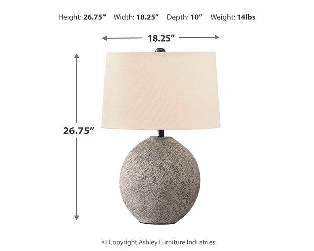 Harif Table Lamp - Premium Table Lamp from Ashley Furniture - Just $116.73! Shop now at Furniture Wholesale Plus  We are the best furniture store in Nashville, Hendersonville, Goodlettsville, Madison, Antioch, Mount Juliet, Lebanon, Gallatin, Springfield, Murfreesboro, Franklin, Brentwood