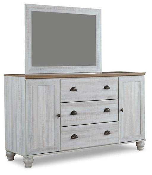 Haven Bay Dresser and Mirror - Premium Dresser & Mirror from Ashley Furniture - Just $538.99! Shop now at Furniture Wholesale Plus  We are the best furniture store in Nashville, Hendersonville, Goodlettsville, Madison, Antioch, Mount Juliet, Lebanon, Gallatin, Springfield, Murfreesboro, Franklin, Brentwood