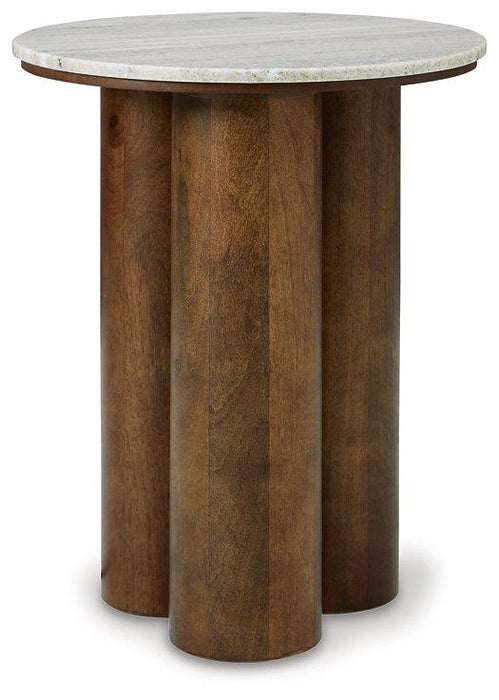 Henfield Accent Table - Premium Table from Ashley Furniture - Just $189.12! Shop now at Furniture Wholesale Plus  We are the best furniture store in Nashville, Hendersonville, Goodlettsville, Madison, Antioch, Mount Juliet, Lebanon, Gallatin, Springfield, Murfreesboro, Franklin, Brentwood