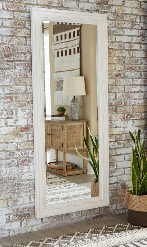 Jacee Floor Mirror - Premium Mirror from Ashley Furniture - Just $203.35! Shop now at Furniture Wholesale Plus  We are the best furniture store in Nashville, Hendersonville, Goodlettsville, Madison, Antioch, Mount Juliet, Lebanon, Gallatin, Springfield, Murfreesboro, Franklin, Brentwood