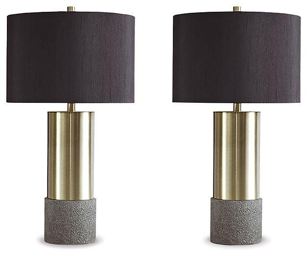 Jacek Table Lamp (Set of 2) - Premium Table Lamp Pair from Ashley Furniture - Just $125.56! Shop now at Furniture Wholesale Plus  We are the best furniture store in Nashville, Hendersonville, Goodlettsville, Madison, Antioch, Mount Juliet, Lebanon, Gallatin, Springfield, Murfreesboro, Franklin, Brentwood