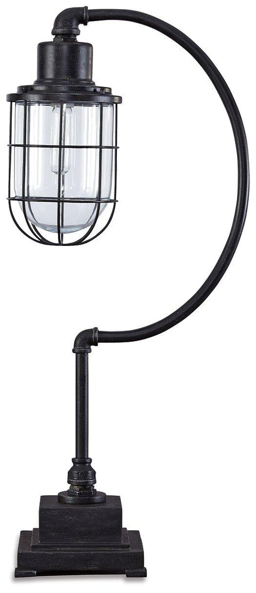 Jae Desk Lamp - Premium Table Lamp from Ashley Furniture - Just $107.91! Shop now at Furniture Wholesale Plus  We are the best furniture store in Nashville, Hendersonville, Goodlettsville, Madison, Antioch, Mount Juliet, Lebanon, Gallatin, Springfield, Murfreesboro, Franklin, Brentwood